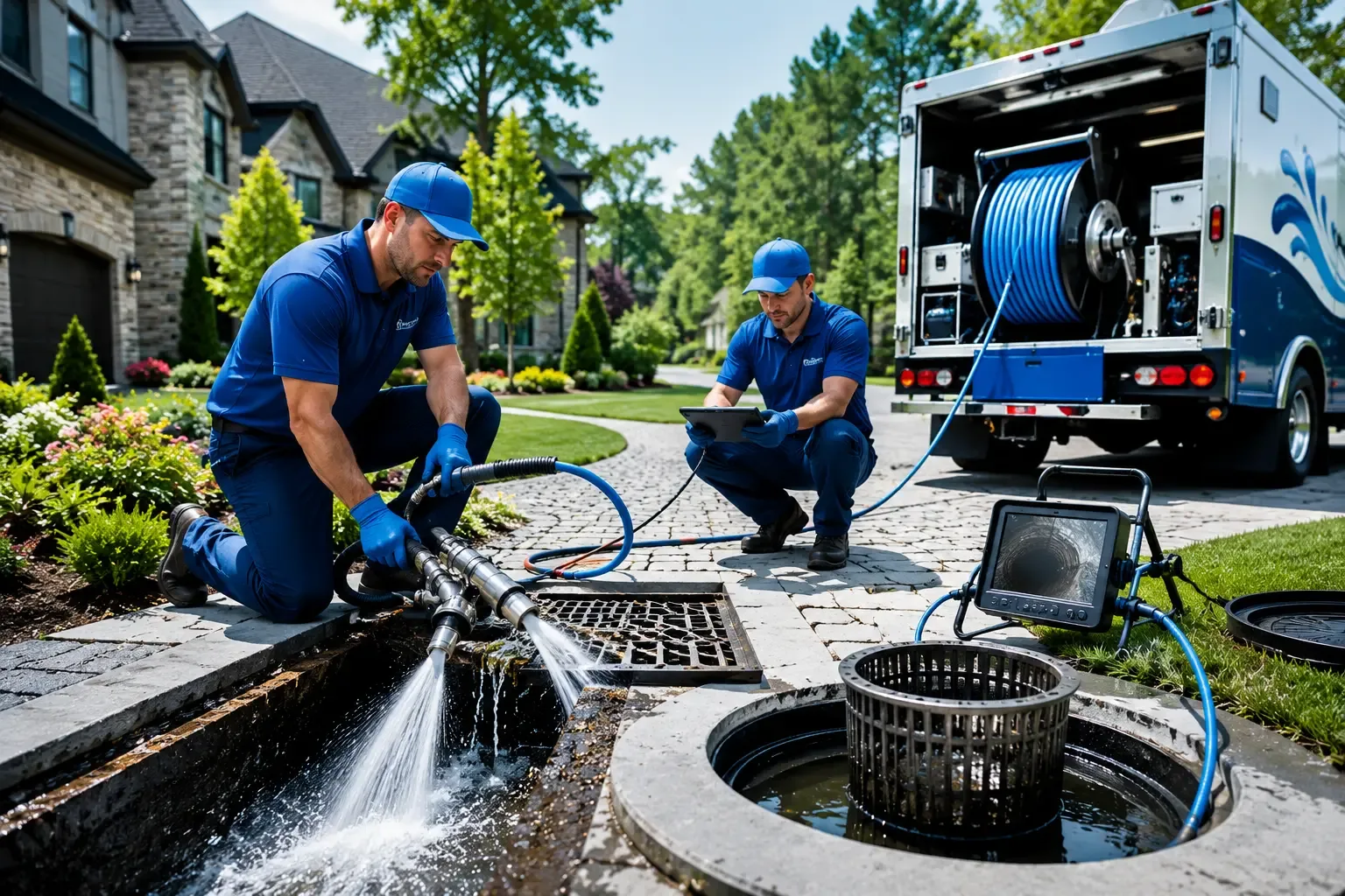 Local outdoor drain cleaning professionals in Lillian, AL